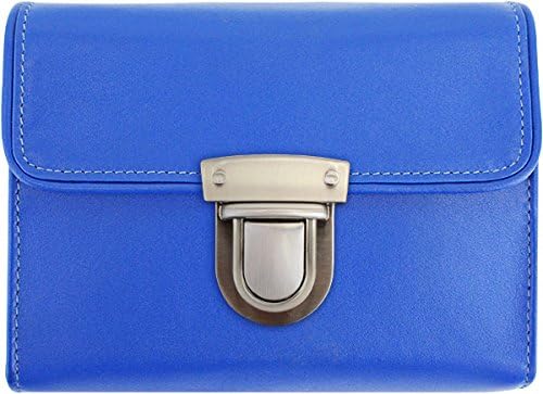 Mormon Supply Compact Egyptian Blue Leather Protective and Fashionable  Book Case (SC011)