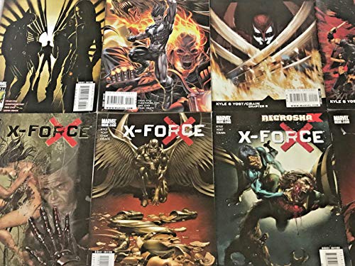 4 X+FORCE+BLOODY+VARIANTS+MARVEL+COMICS