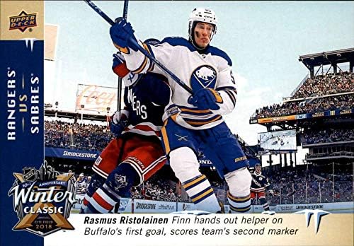 Amazon Com 2018 19 Upper Deck Winter Classic Jumbo Wc 8 Rasmus Ristolainen Buffalo Sabres Oversized Nhl Hockey Trading Card Series One Collectibles Fine Art