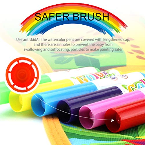image for Tigerhu Water Doodle Drawing Cloth Book Magic Kids Toys Mess Free Colo