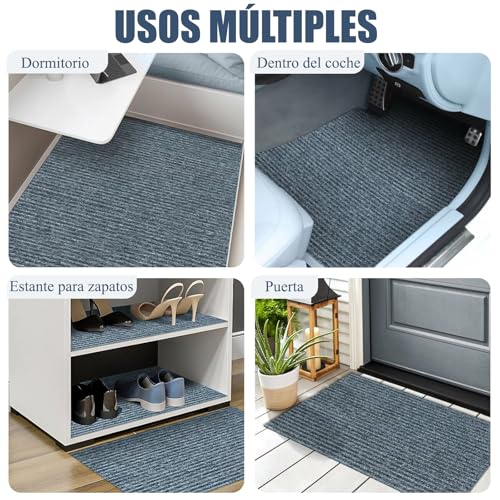 ZCAXGBH Tapete para Silla de Oficina, 120 * 150cm Tapete para Silla de Escritorio, Silencioso, Antideslizante, Resistente A ArañAzos,Tapete Rectangular Antideslizante para Silla Rodante de Suelo Duro