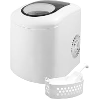 Ice Maker Countertop Machine,26.5 lbs in 24 Hours,9 Cubes Ready in 6 Mins,2 Sizes of Bullet Ice,Electric Compact Potable…