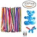 Maikerry Balloon Animals Kit Twisting Balloons with Pump Pack of 200 Long Balloons for Party Birthday Decoration
