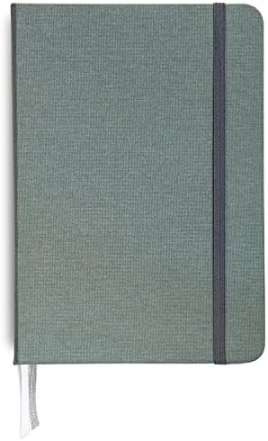 Slice Planner - Best Day Planner Connected to Digital Calendar to Improve Productivity &amp; Achieve Goals in 2018 – A5 Undated Daily Organizer – Hardcover Journal 5 x 8 ” – w/FREE app (Steel Gray)
