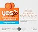 Yes To Carrots Fragrance-Free Intense Hydration Night Cream, 1.7 Fluid Ounce