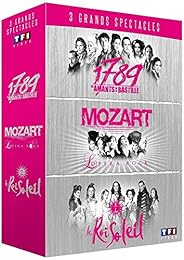 3 grands spectacles : 1789, les amants de la Bastille + Mozart, l'opéra rock + Le Roi Soleil - Pack