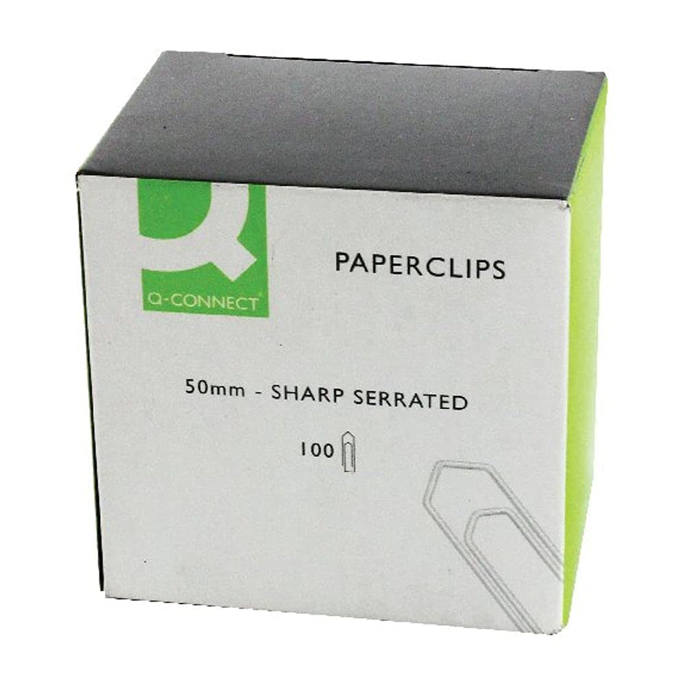 Q Connect 50 mm Giant No Tear Paperclip (Pack of 1000)