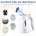Clothes Steamer, Aicok Travel Garment Steamer, 4-in-1 Fabric Steamer, Powerful Wrinkle Remover for Clothes Ironing, Cleaning, Sterilization and Fabric Soften
