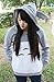 Sorrica Cartoon Anime Cosplay Pullover Hoodie Casual Hoody Sweatshirt For Teens (L, Grey)