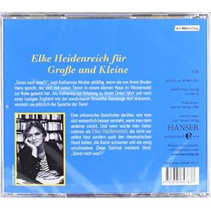 Sonst noch was. Audiobooks. CD: Liebe Klara. Brief an eine Katze