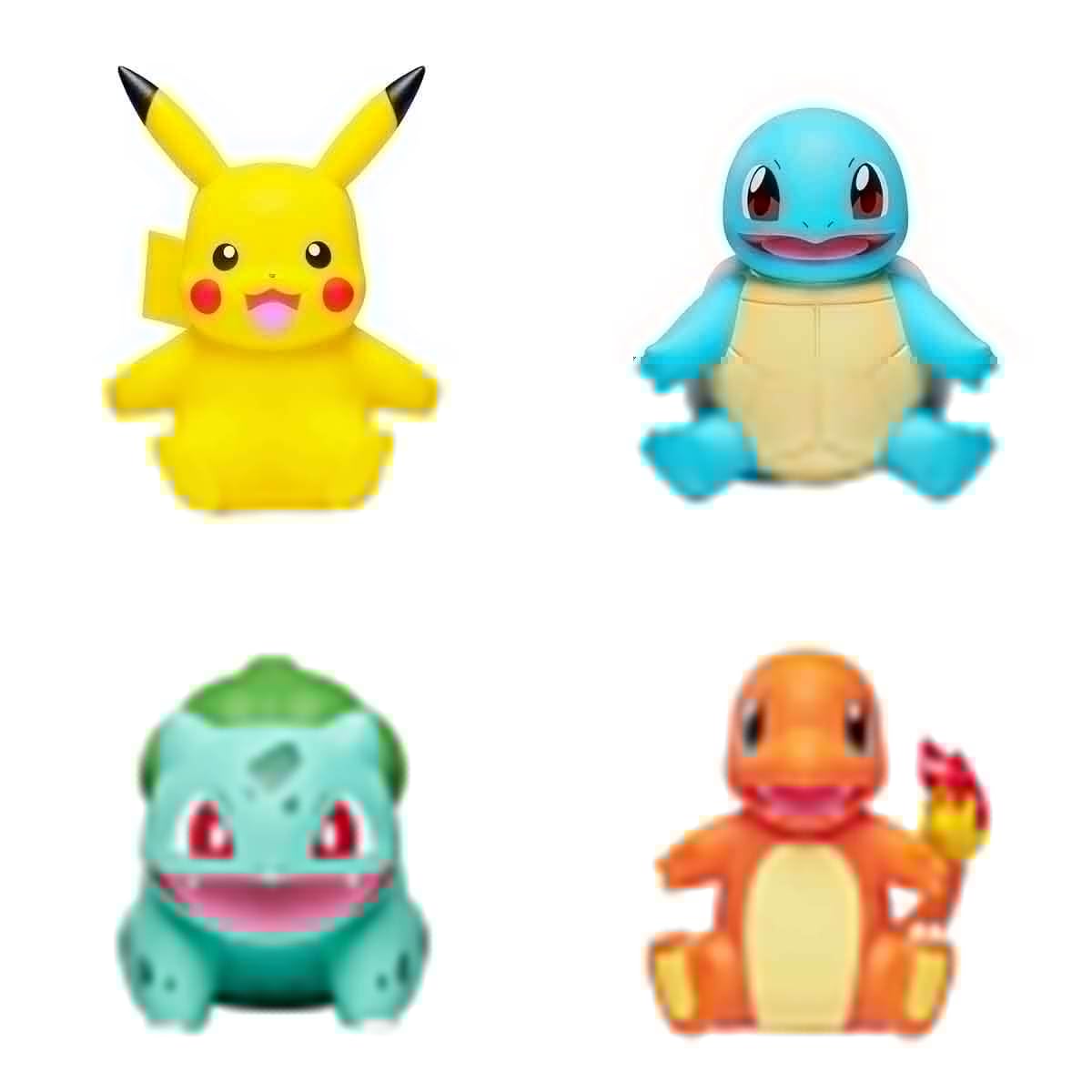 Pokémon Select Battle Figures 4-Pack - Pikachu, Charmander, Bulbasaur, Squirtle