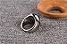 OAKKY Jewelry Men's Stainless Steel Oval Green Gemstone Rings Size 10