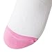 Sockstheway Womens Casual Knee High Tube Socks with Triple Stripes 1 Pair Pink