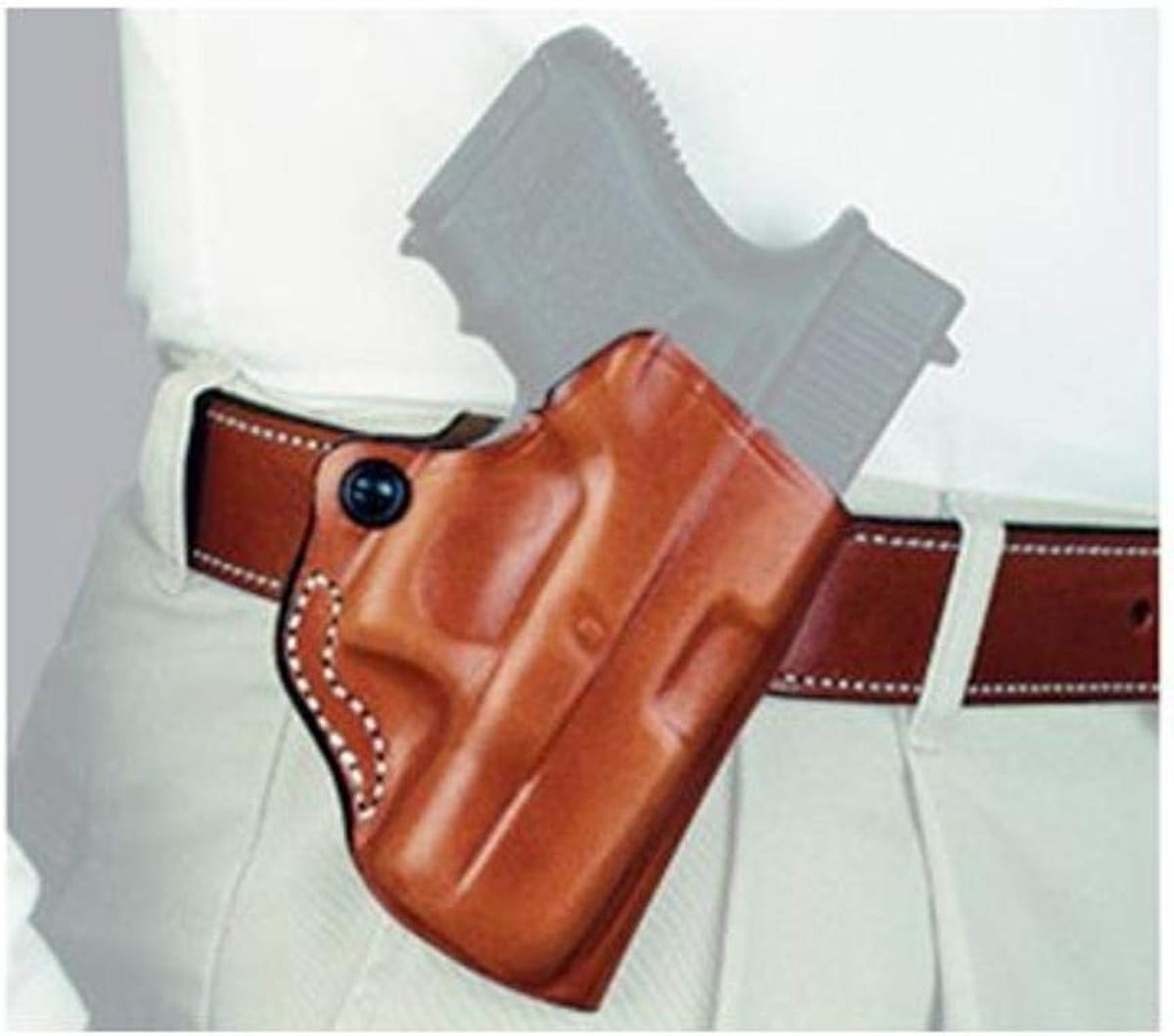 Desantis Mini Scabbard Holster For Glock 19 Right Hand Black Gun Holsters Clothing