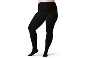 Silky Toes Plus Size Tights for Women Opaque Curvy Nylons Stockings 1-2 Pair Colored 1X 2X 3X 4X 5X 6X 7X