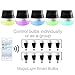 MagicLight Pro WiFi Smart LED Light Bulb - Smartphone Controlled Sunrise Wake Up Lights - Dimmable Multicolored Color Changing Seasonal Celebration Lighting - Compatible with Alexa - 10 Watts