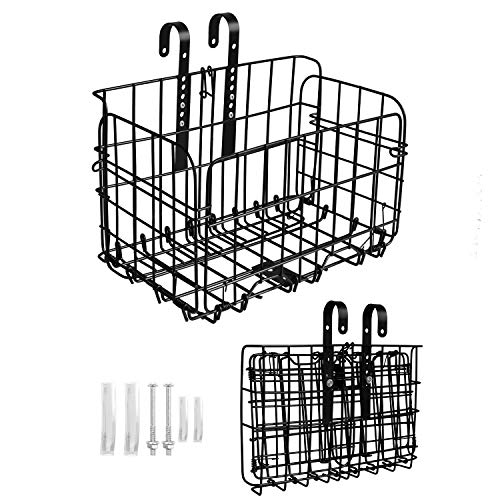image for Rainbow Estrella Easy Installation Folding Bike Basket for Mountain Bi