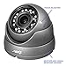 R-TECH RVD70B-HD 1000TVL Dome Security Camera Dark Gray - Outdoor - Night Vision - 2.8-12mm Lens