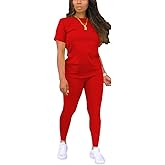 Nimsruc Biker Short Sets Women 2 Piece Outfits Summer Short Sleeve Jogger Tracksuit