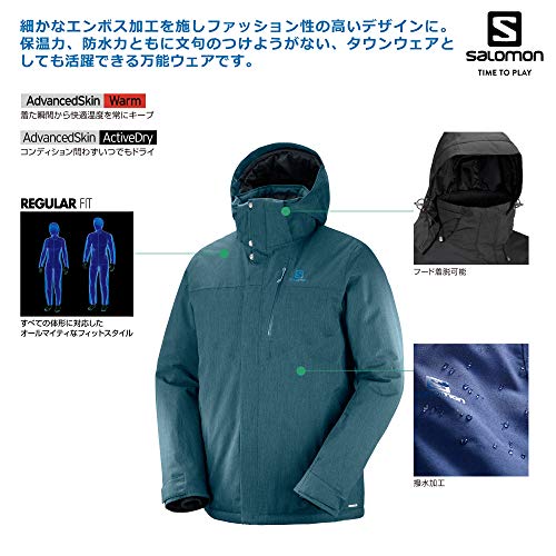 salomon men's fantasy ski jacket