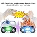 RenFox Dinosaur Cars with 4 Batteries and 1 Screwdriver, 2 Pack Dino Cars for Kids with Lights and Sound for Boys Girls Toddlers Birthday