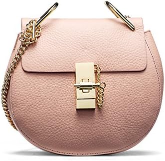 Ms. Shoulder Bag Messenger Bag Chain Bag Leather Bag Saddle Bag Lock Bag Birthday Gift Bag