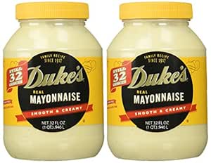 Duke's Mayonnaise, 32-ounce Jar - Pack of 2