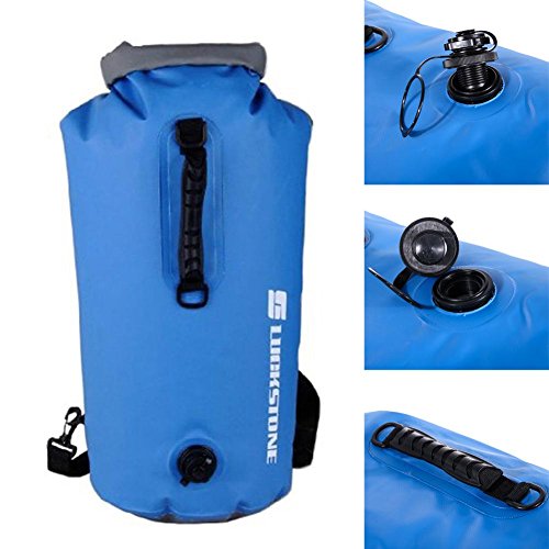 Domybest Dry Bag 60L Large Waterproof Floating Dry Bag Backpack Drift Canoeing Kayak Camping