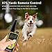 Dog Training Collar, Rechargeable Dog Shock Collar with Remote, Waterproof Training Collar with LED Light/Beep/Vibration/Shock for Small Medium Large Dogs by Moer Skythumb 4