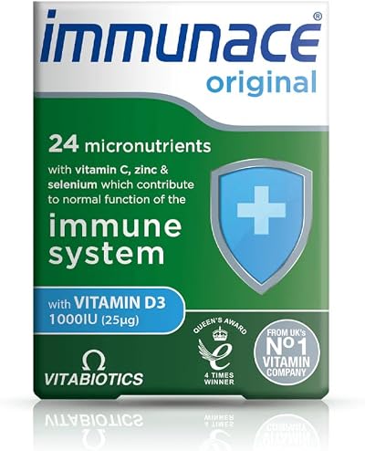 Immunace Vitabiotics Original Tablets 30 Capsules Brand UK