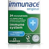 Vitabiotics Immunace Original - Advanced Micronutrient and Immune System Support | Vitamin C, Zinc, and Selenium - 30 Tablets