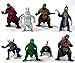 Godzilla Monsters 8 Action Toy Figure Figures Set