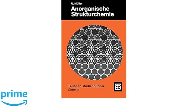 Amazoncom Anorganische Strukturchemie German Edition - 