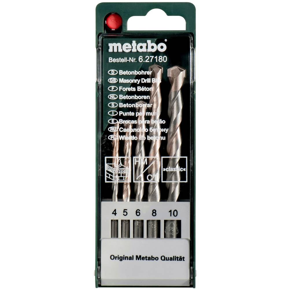 Estuche de brocas para hormigón Classic, 5 piezas (627180000)