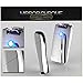 HaloVa Arc Lighter USB Rechargeable Lighter Electronic Coil Windproof Flameless, Safe, Silver