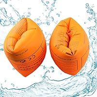 Sytle-Carry Swimming Training Armbands Pool Toys - Inflatable Arm Bands Swimming Supplies Float Tube Armlets for Kids Toddlers