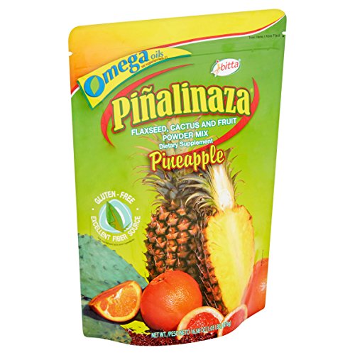 Ibitta Pinalinaza Flaxseed, Cactus and Fruit Powder Natural Colon