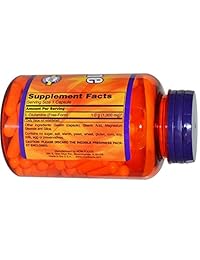 Cápsulas de L-Glutamina, 0,035 oz de Now Foods, 120 unidades, No Model, 2