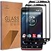 [2-PACK]-Mr Shield For Motorola Moto Droid Turbo [Tempered Glass] [Full Cover] [Black] Screen Protector with Lifetime Replacement Warranty