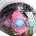 Reusable Washing Machine Filter net Floating lint mesh Bag Dog cat pet Fur Remover Hair Catcher Pouch Flower lint Trap Laundry Ball (6pack Type)