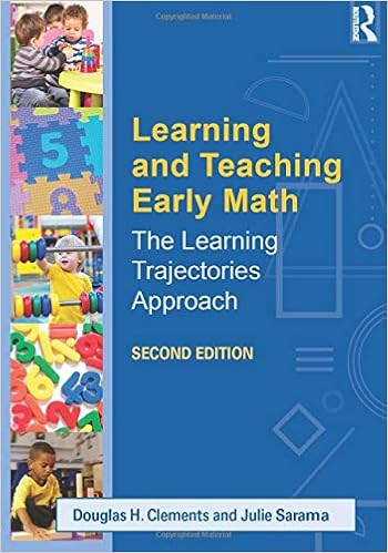 Learning And Teaching Early Math The Learning Trajectories Approach Studies In Mathematical Thinking And Learning Series Amazon De Clements Douglas H Sarama Julie Fremdsprachige Bucher