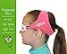 Frogglez Swim Goggles for Kids- Comfortable Neoprene Strap Does Not to Pull Hair & Reduce Leaks, Goggles Have 100% UV Protection, Adjustable Strap, Hassle-Free & Perfect for The Pool- Mermaid Pink