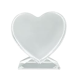 Ismosm Sublimation Blanks Crystal Tabletop Decor