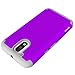 Moto G4 Case, Moto G4 Plus Case - OEAGO [Shockproof] [Impact Protection] Hybrid Dual Layer Defender Protective Case Cover for Motorola Moto G4 / G4 Plus (Moto G Plus, 4th Gen) - Violet