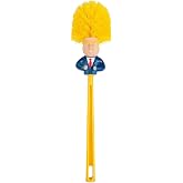 Funny Toilet Brush,Prank Toilet Brush Cleaner, Funny Toilet Scubber,Make Toilet Great Again, Commander in Crap (Thumb Up Toilet Brush)