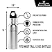 Stainless Steel Goods - Beer Bottle Cooler - Metal Bottle Keeper - Bottle Insulator with Opener - Perfect Birthday Gift for Him or Her - Portable, Easy to Use, Coolie Keeps Beer Ice Cold