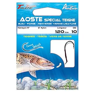 Autain 10 Hameçons Montés Aoste Spécial Teigne