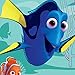 Duck Brand 241485 Disney-Licensed Finding Dory Printed Duct Tape, 1.88 Inches x 10 Yards, Single Roll