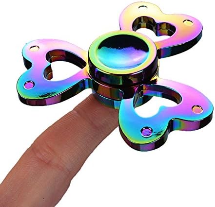 EDC Fidget Hand Spinner Tri-Spinner Metal Funny Toy for Autism ADD ADHD Kids Adult Anti Stress (xctaoxin)