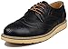 Kunsto Men's Leather Brogue Oxford Dress Shoes Lace Up